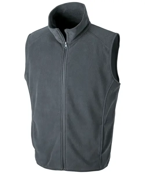 Result Core Microfleece Gilet Charcoal