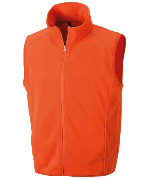 Result Core Microfleece Gilet Orange