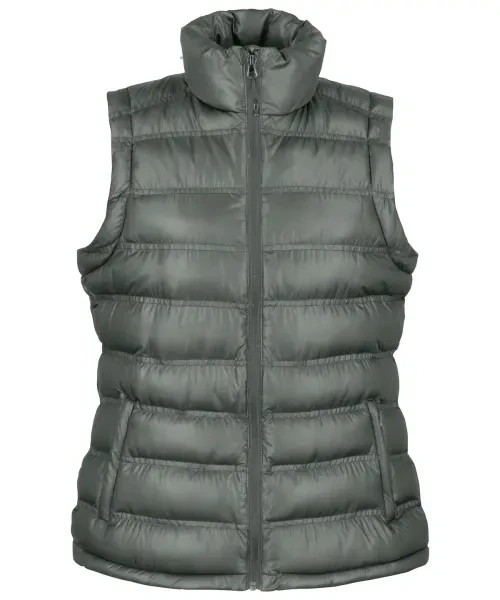 Result Women's Ice Bird Padded Gilet Frost Grey