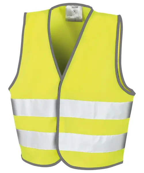 Result Core Junior Safety Vest Yellow