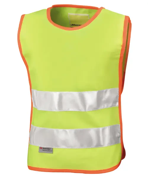 Result Junior Hi-Vis Tabard Fluorescent Yellow