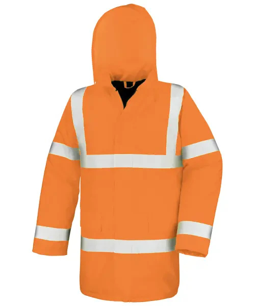 Result Core Safety Hi-Vis Coat Orange