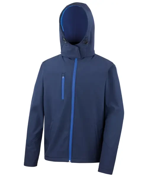 Result Core Tx Performance Hooded Softshell Jacket Navy/royal