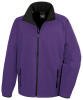 Result Core Printable Softshell Jacket Purple/Black