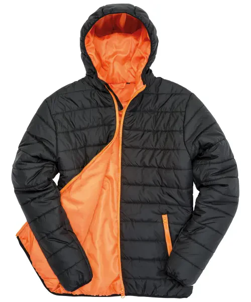 Result Soft Padded Jacket Black/orange