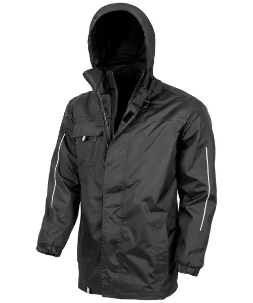 Result 3-in1 Core Transit Jacket With Printable Softshell Inner Black