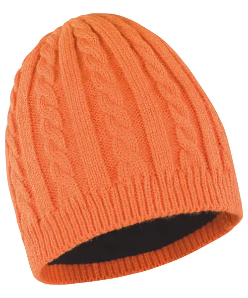 Result Mariner Knitted Hat Burnt Orange