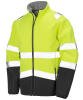 Result Printable Safety Softshell Jacket Yellow/Black