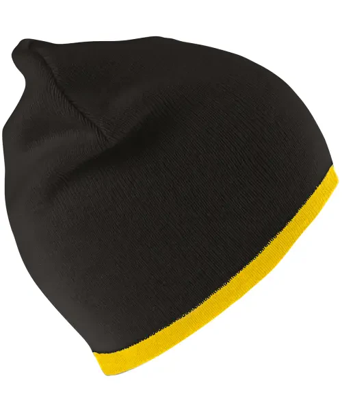 Result Reversible Fashion Fit Hat Black/Yellow