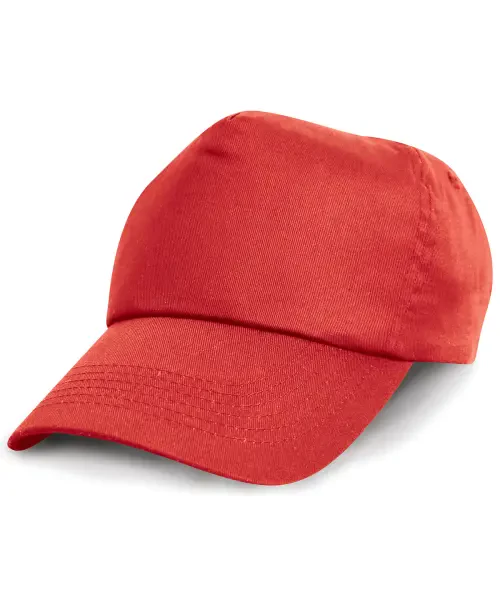 Result Junior Cotton Cap Red