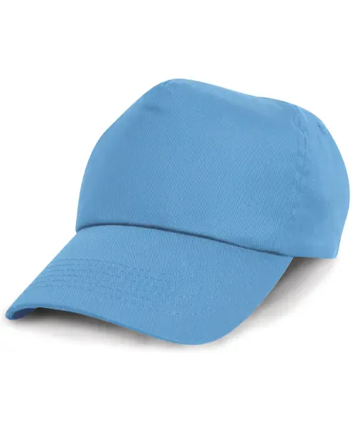 Result Junior Cotton Cap Sky