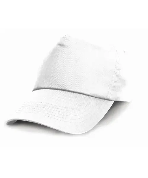 Result Junior Cotton Cap White