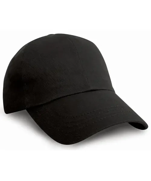 Result Heavy Cotton Drill Pro-Style Cap Black