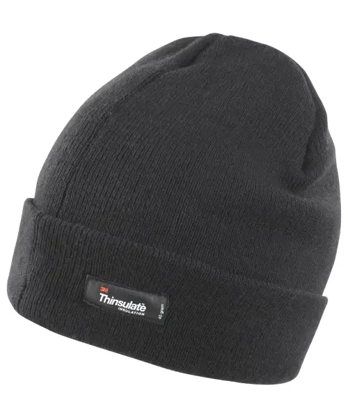 Result Lightweight Thinsulate Hat Black