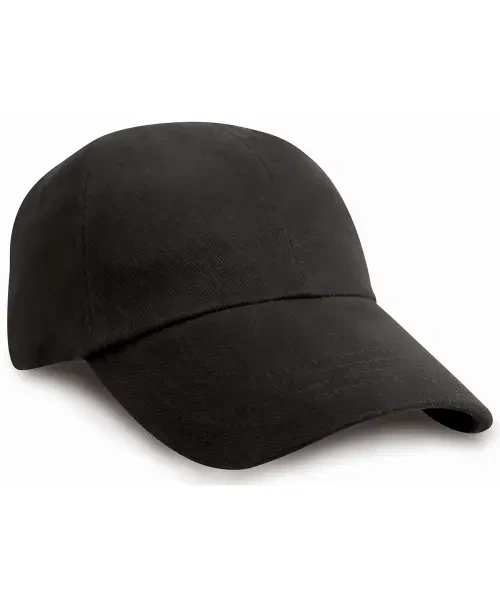 Result Low-Profile Heavy Brushed Cotton Cap Black