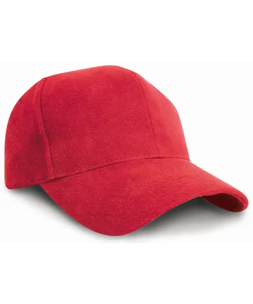 Result Pro-Style Heavy Cotton Cap Red