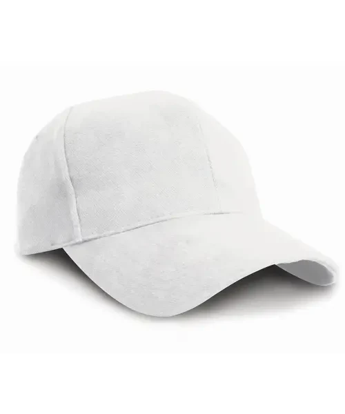 Result Pro-Style Heavy Cotton Cap White