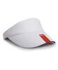 Result Herringbone Sun Visor With Sandwich Peak White/Navy