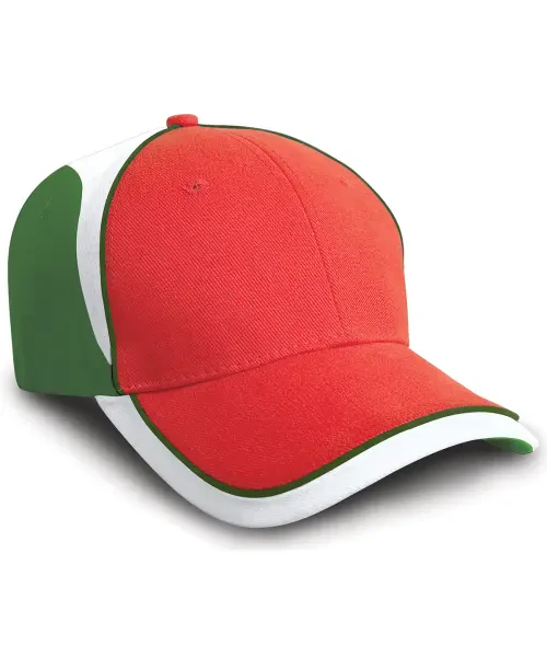 Result National Cap Red/Green