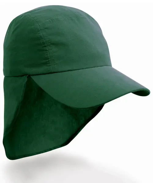 Result Junior Legionnaire's Cap Bottle Green