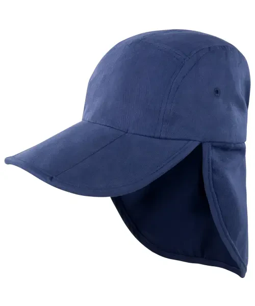 Result Junior Fold-up Legionnaire's Cap Navy