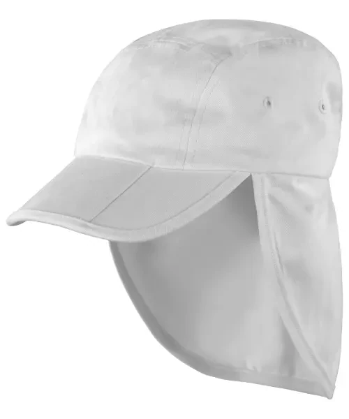 Result Fold-Up Legionnaire's Cap White