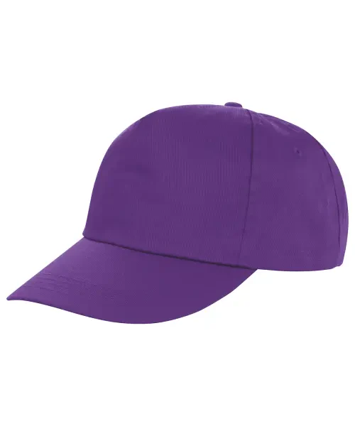 Result Houston 5-Panel Printer's Cap Purple