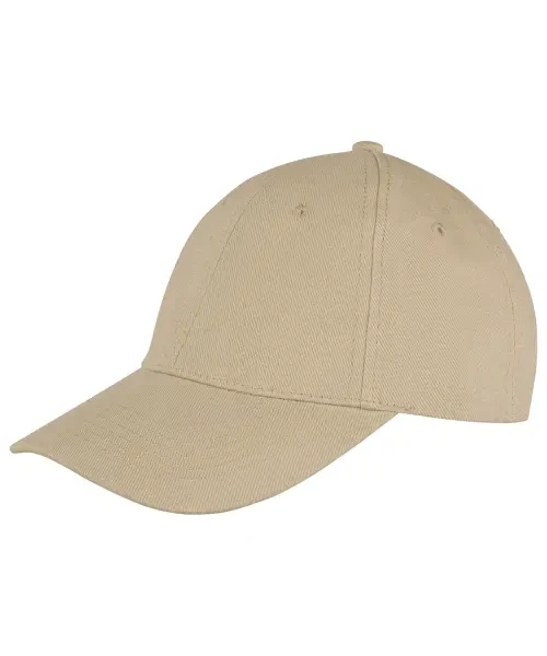 Result Memphis 6-Panel Brushed Cotton Low Profile Cap Khaki