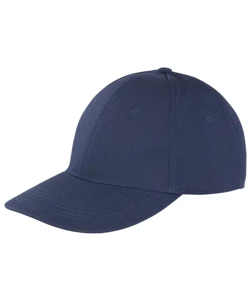 Result Memphis 6-Panel Brushed Cotton Low Profile Cap Navy