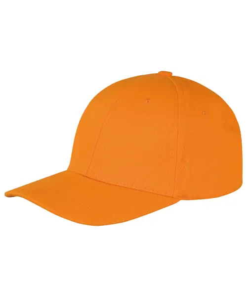 Result Memphis 6-Panel Brushed Cotton Low Profile Cap Orange