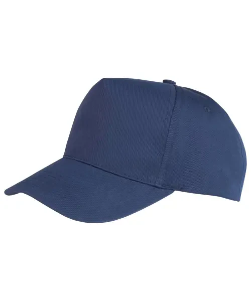 Result Boston Junior 65/35 Polycotton Cap Navy