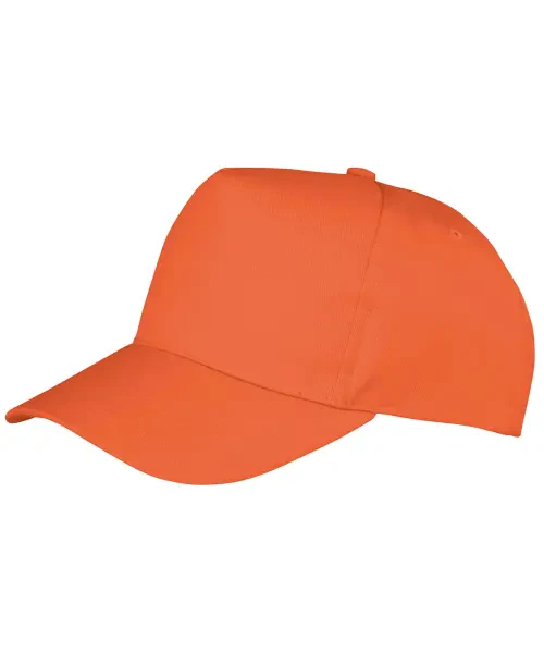 Result Boston Junior 65/35 Polycotton Cap Orange