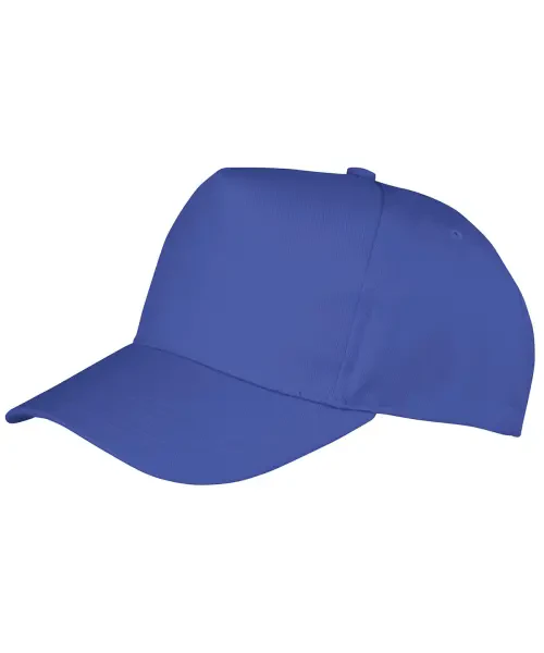 Result Boston Junior 65/35 Polycotton Cap Royal