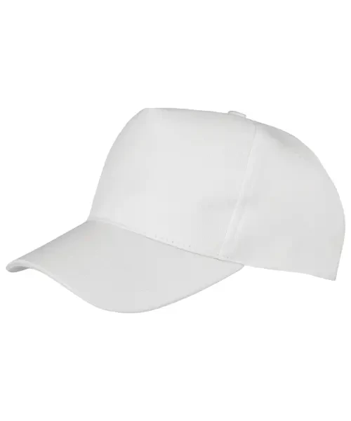 Result Boston Junior 65/35 Polycotton Cap White