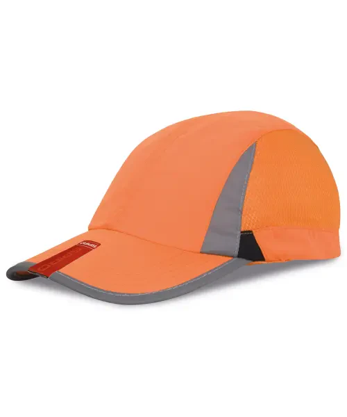 Result Sport Cap Orange/Black