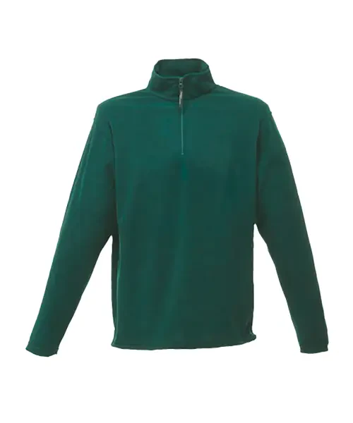 Regatta Zip-neck Microfleece Bottle Green