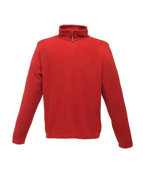 Regatta Zip-neck Microfleece Classic Red