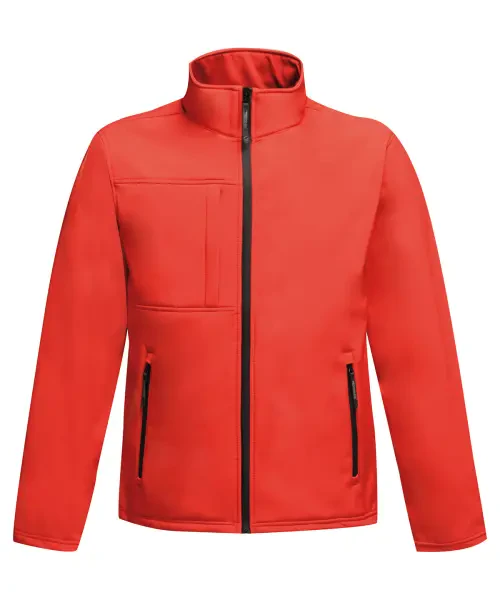 Regatta Octagon Ii Printable 3-layer Membrane Softshell Classic Red/black