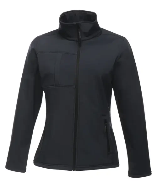 Regatta Women's Octagon Ii Printable 3-layer Membrane Softshell Navy/seal Grey