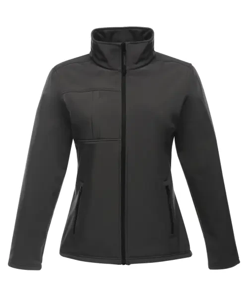 Regatta Women's Octagon Ii Printable 3-layer Membrane Softshell Seal Grey/black