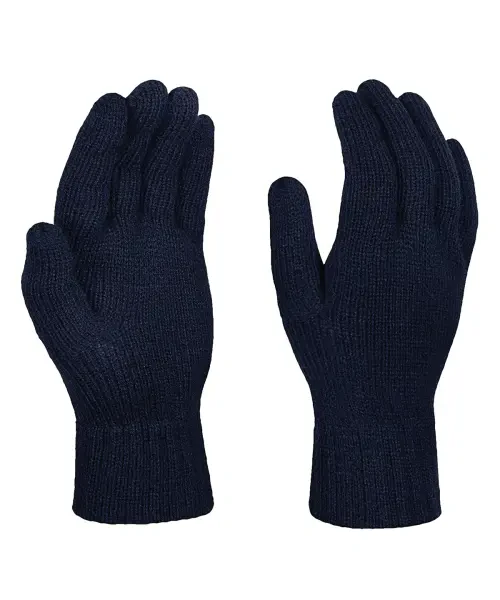 Regatta Knitted Gloves Navy