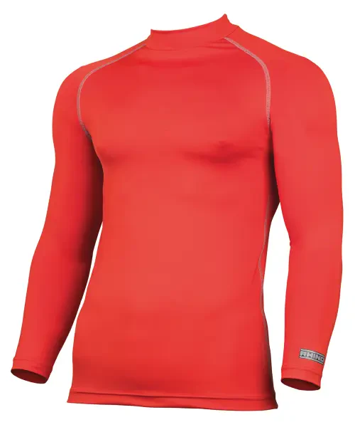 Rhino Long Sleeve Baselayer Red