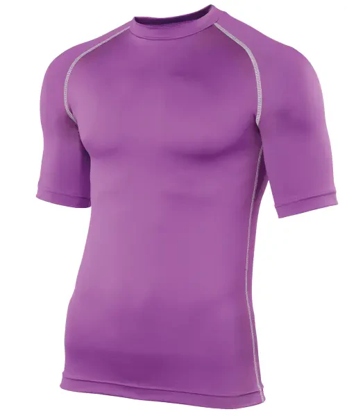 Rhino Short Sleeve Baselayer Purple