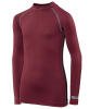 Rhino Junior Long Sleeve Baselayer Maroon