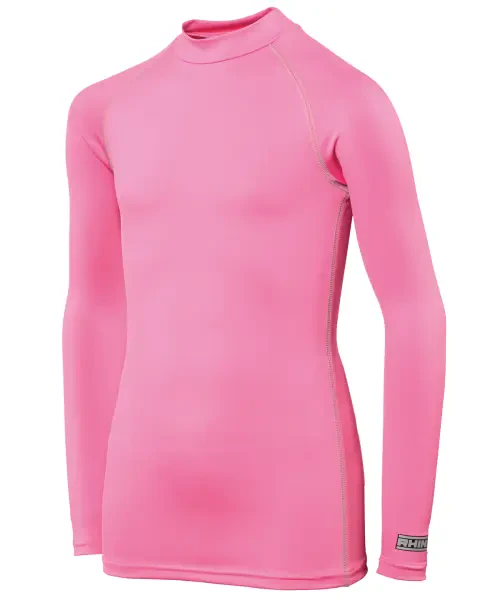 Rhino Junior Long Sleeve Baselayer Pink