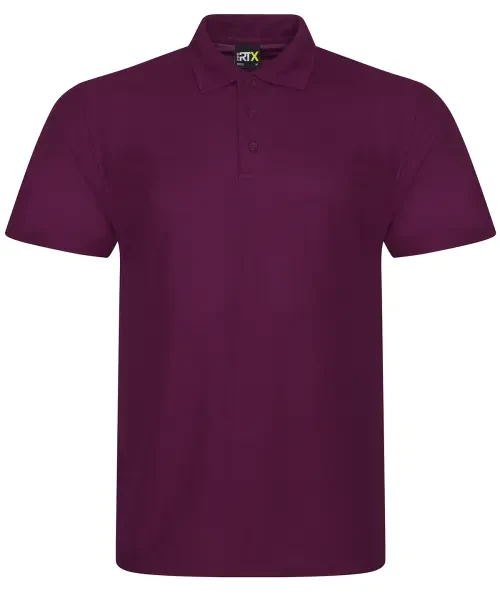 ProRTX Pro Polyester Polo Burgundy