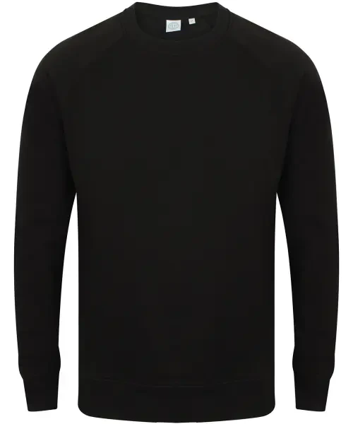 SF Unisex Slim Fit Sweatshirt Black