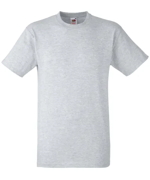 Fruit of the Loom Heavy Cotton T Heather Grey