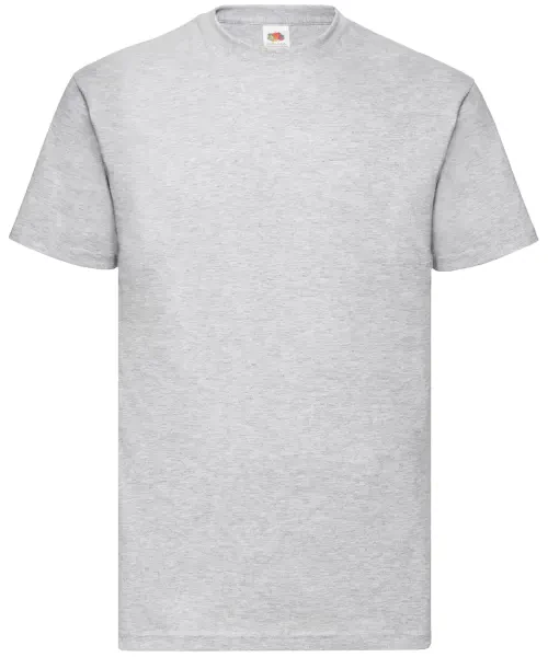 Fruit of the Loom Valueweight T Heather Grey