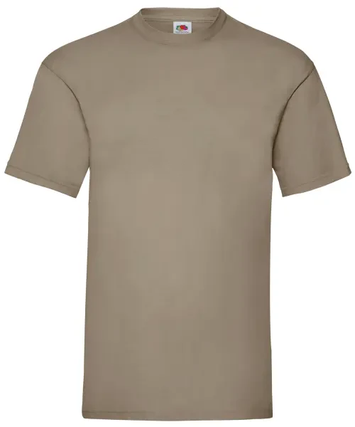 Fruit of the Loom Valueweight T Khaki